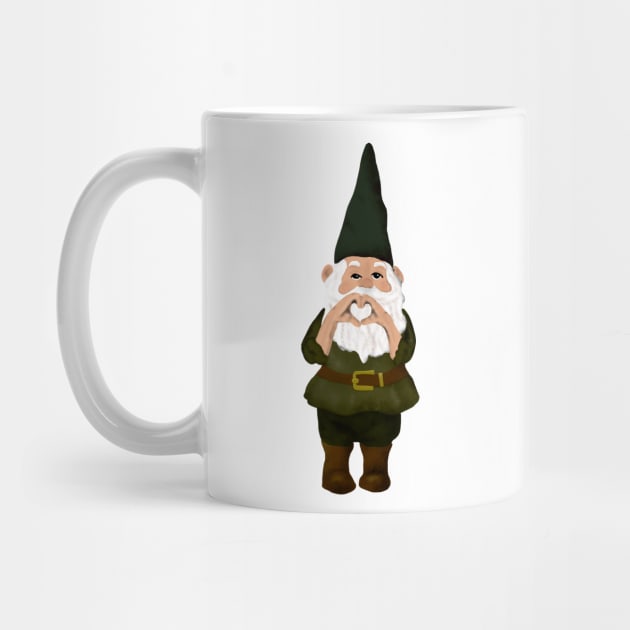 I heart you Gnome by Quick Brown Fox Canada 